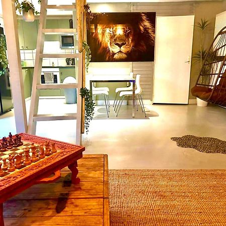 Jungle Style Lodge With Jacuzzi ,Sauna And Garden Near Amsterdam Vijfhuizen Luaran gambar